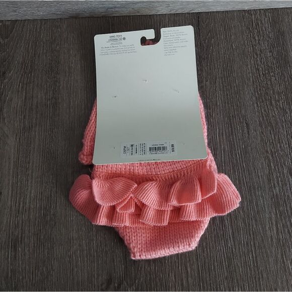 NWT Baby Girl CLOUD ISLAND Pink Flamingo Hat and Diaper Cover One Size - Picture 2 of 4